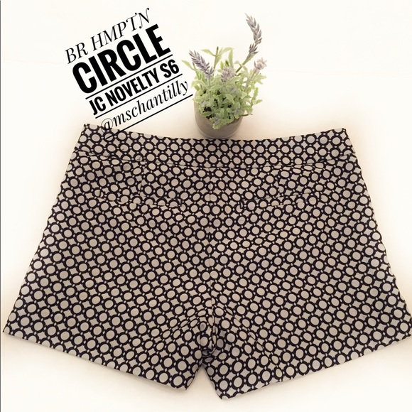 Banana Republic Navy HMPTN CRCLE JC NOVELTY Size 6 - Picture 2 of 5